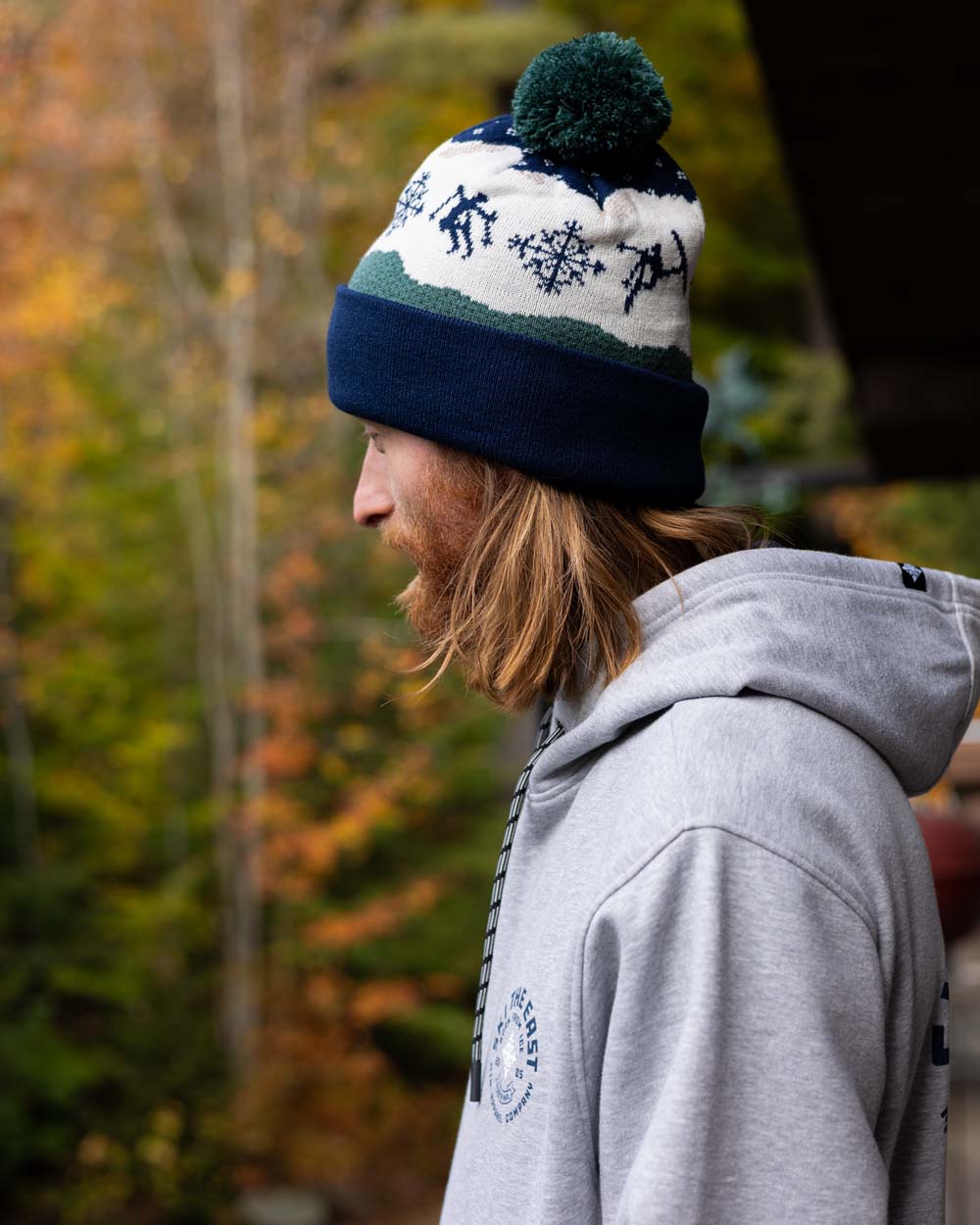 Altitude Pom Beanie - Pine Peak