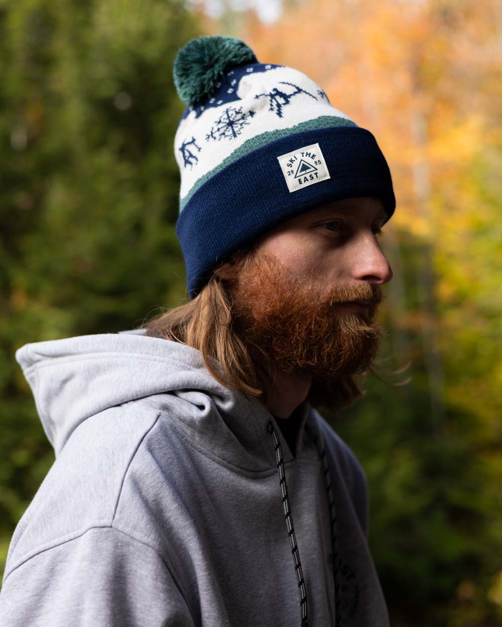 Altitude Pom Beanie - Pine Peak