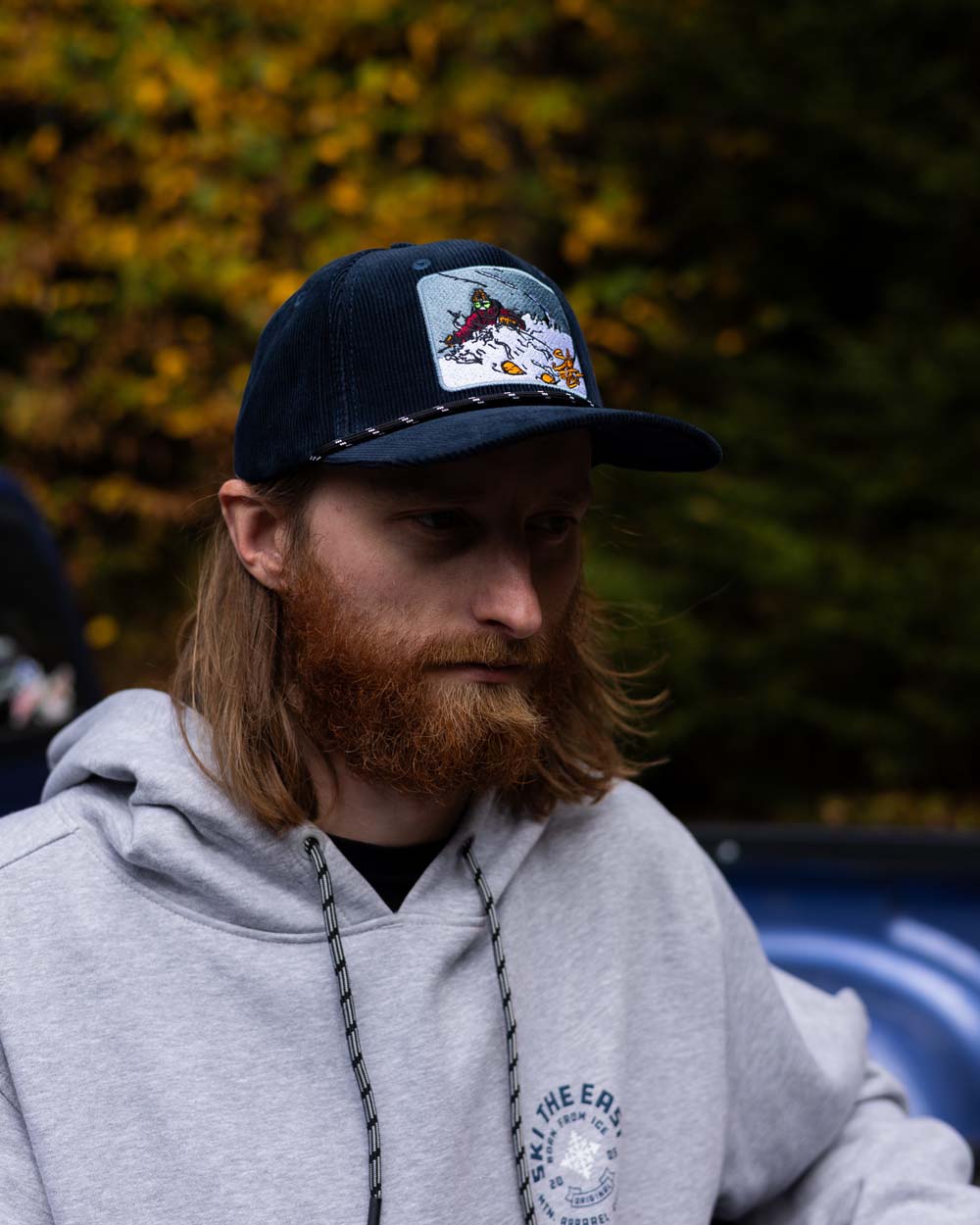 Steep n' Deep Corduroy Hat - Stone Blue