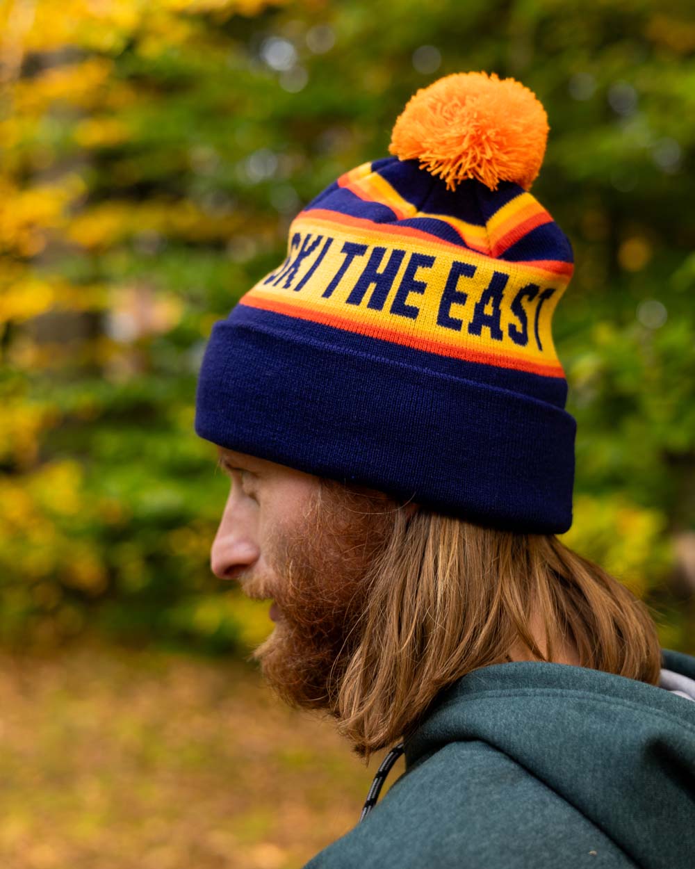 Tailgater Pom Beanie - Sun Run