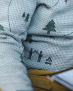 Peak Party Shredder Sweater - Navy/Gray