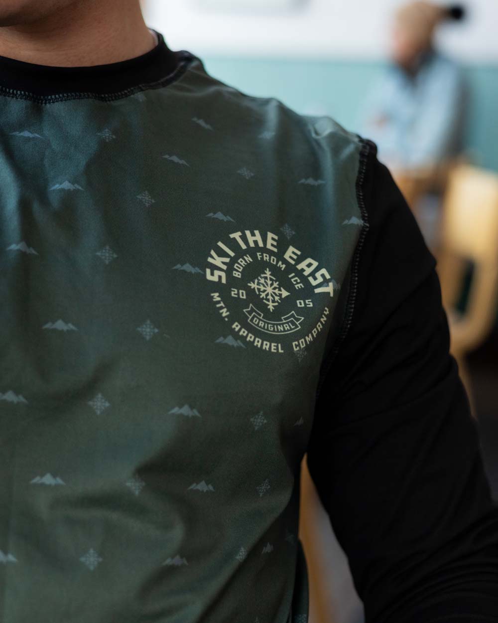 Elevated Baselayer Shirt - Dark Forest