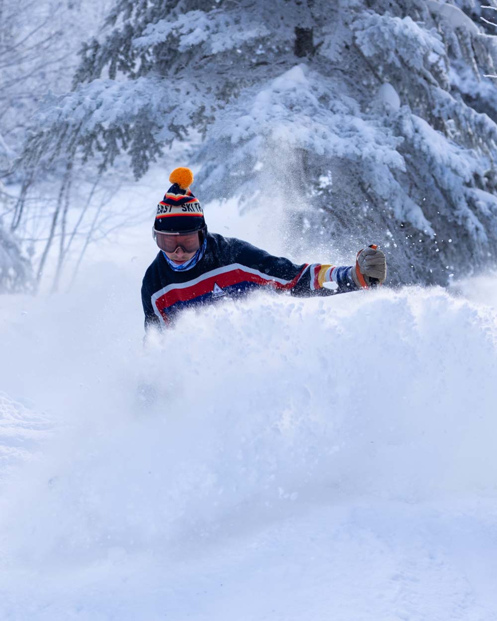 Semi-Pro Shredder Sweater - Gnarly Navy