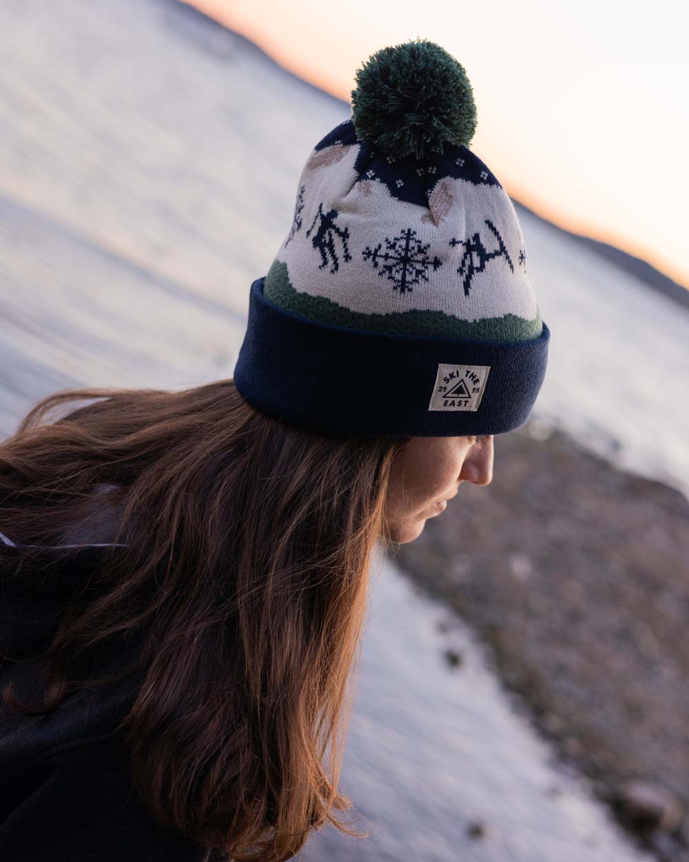 Altitude Pom Beanie - Pine Peak