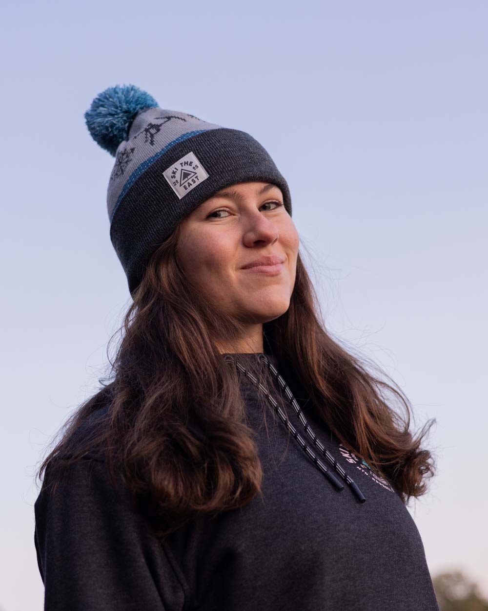 Altitude Pom Beanie - Mountain Frost