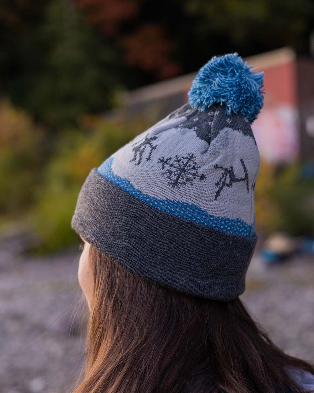 Altitude Pom Beanie - Mountain Frost