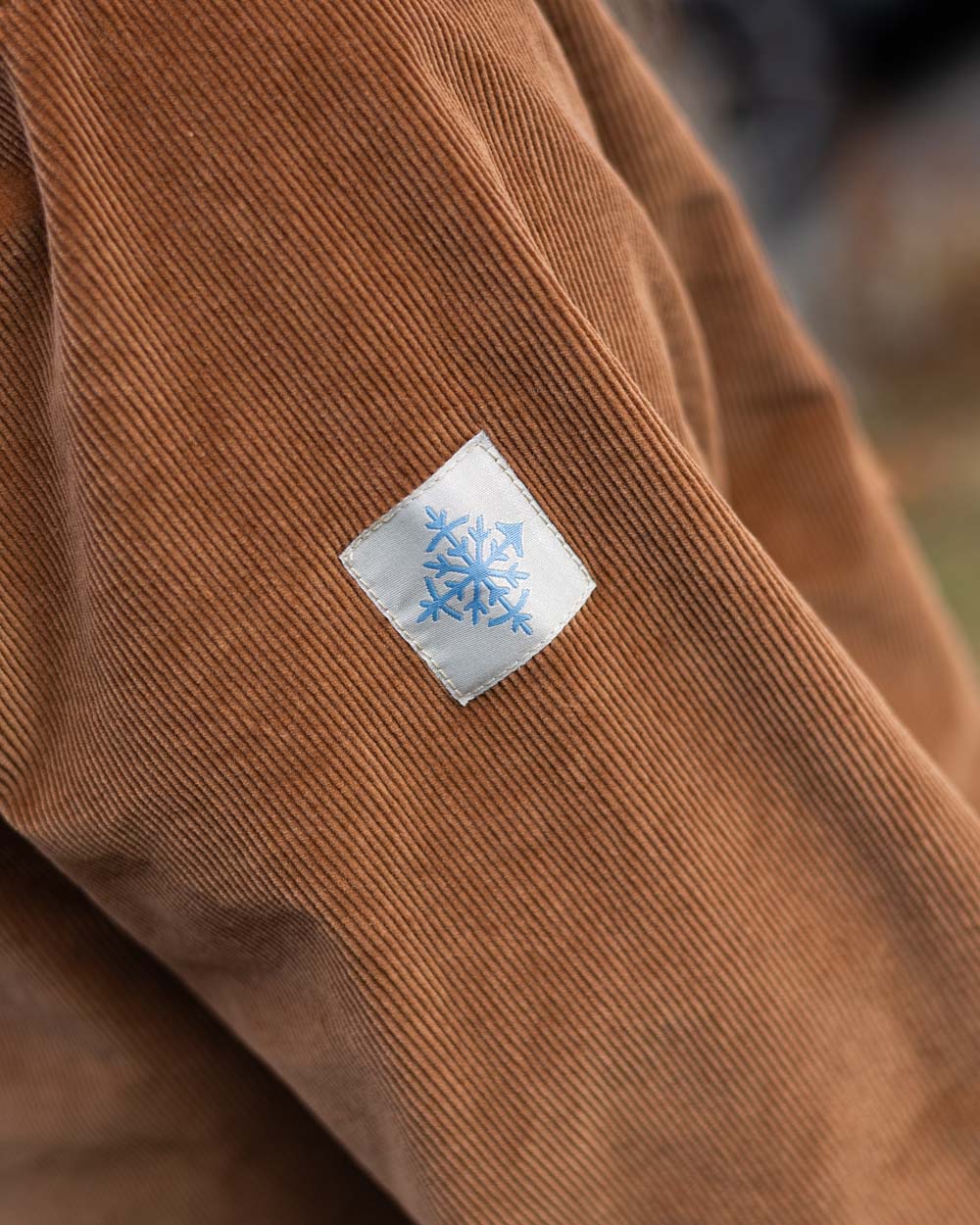 Cat Tracks Corduroy Shirt - Bark