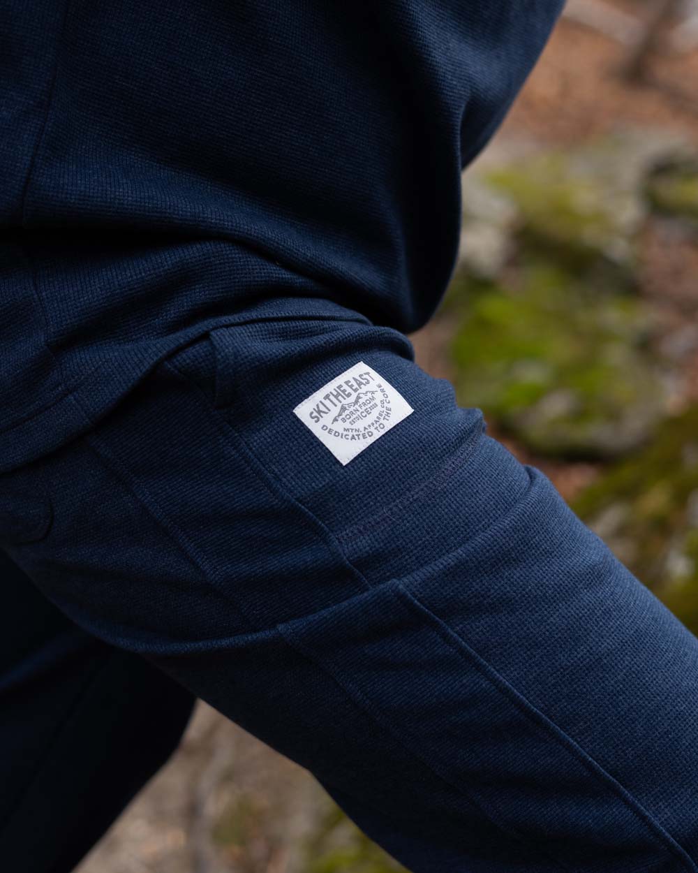 Woodland Waffle Joggers - Navy