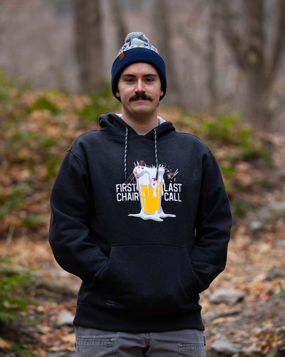 First Chair Last Call Hoodie - Vintage Black