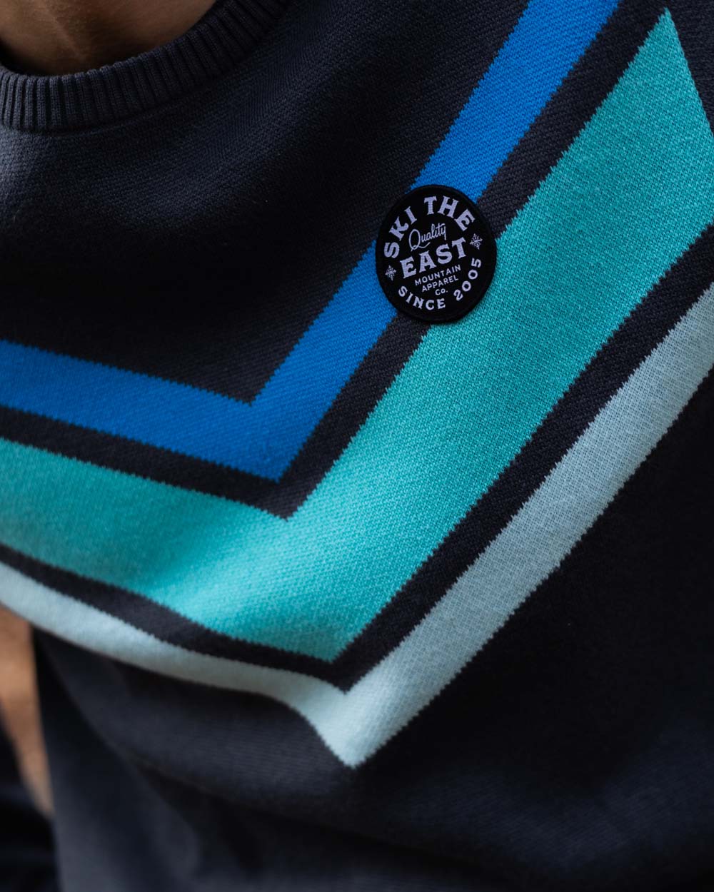 Glory Days Shredder Sweater - Vintage Black