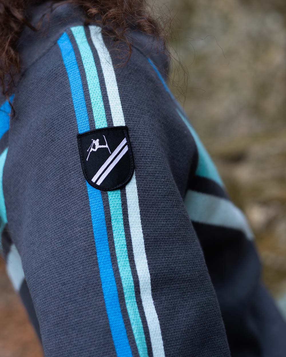 Glory Days Shredder Sweater - Vintage Black
