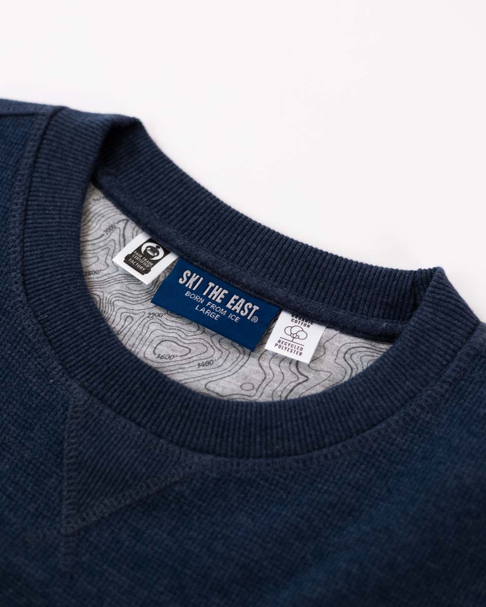 Vista Waffle Crew - Navy