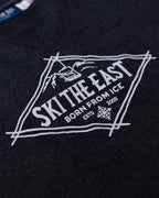 High Alpine Waffle Crew - Vintage Black