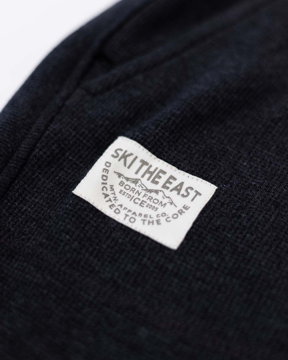 Woodland Waffle Joggers - Vintage Black