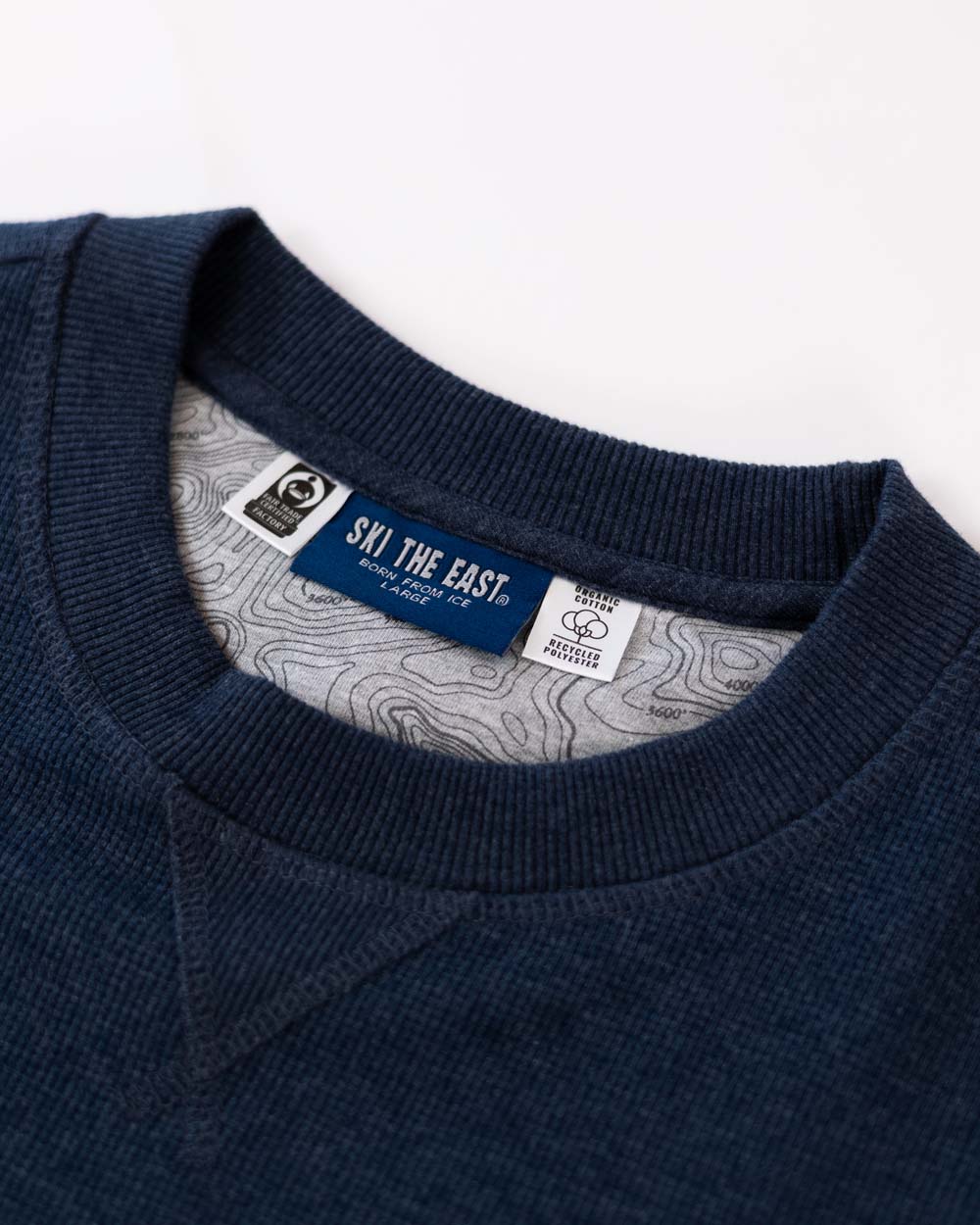 Core Waffle Crew - Navy