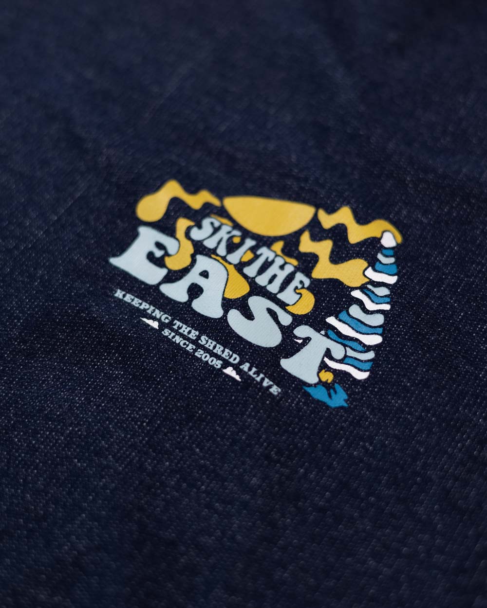 Powder Daze Lightweight Hoodie - Navy