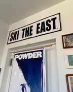 Ski The East Vinyl Banner