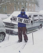 Ski The East Vinyl Banner