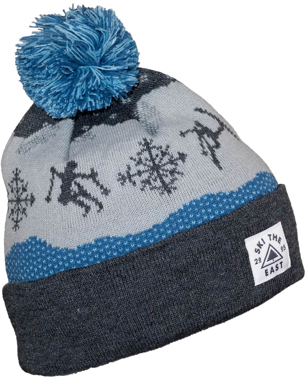 Altitude Pom Beanie - Mountain Frost