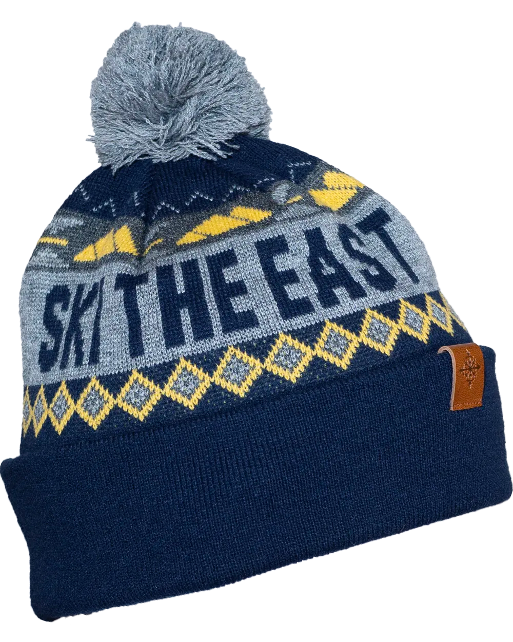 Powder Day Pom Beanie - Tundra