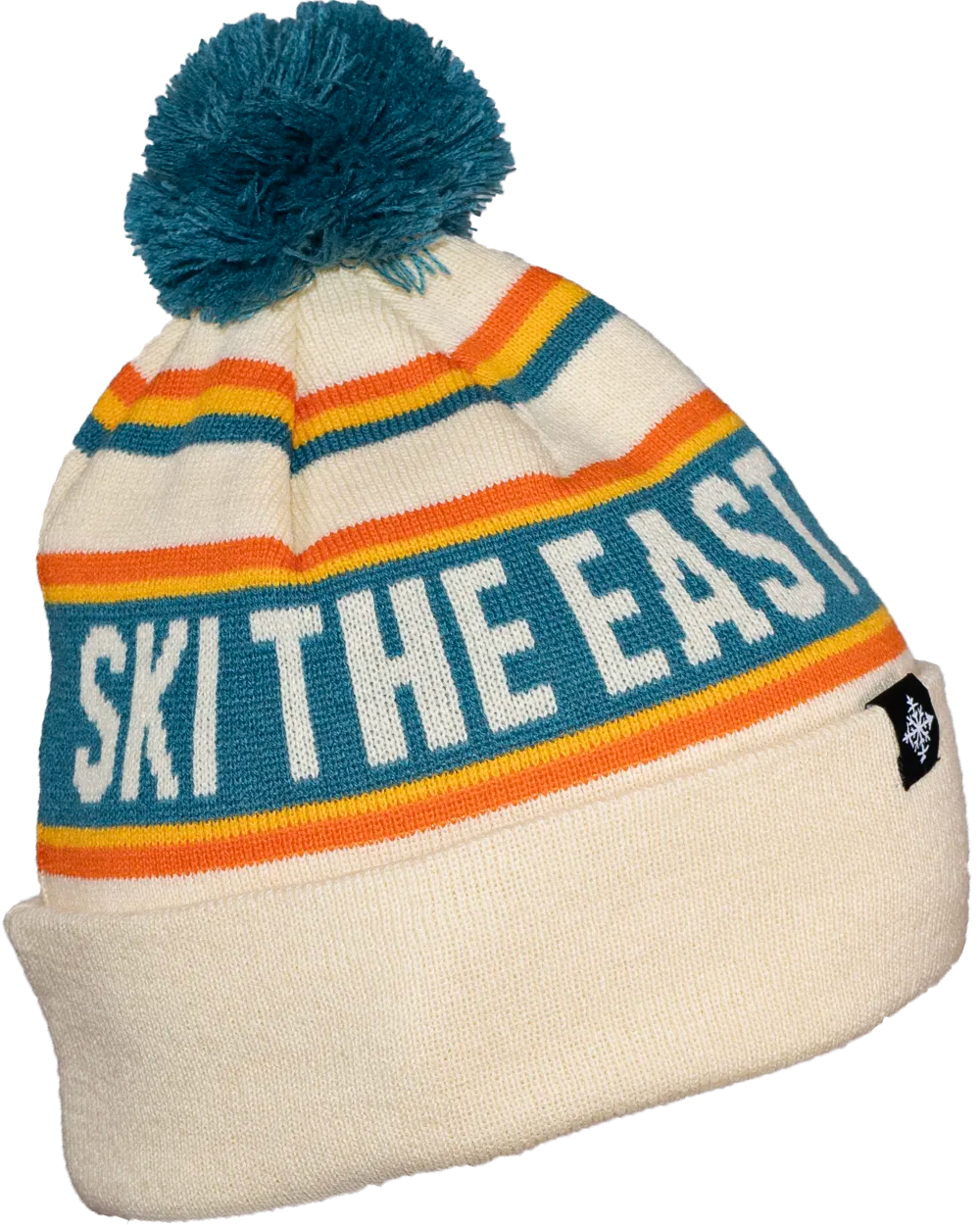 Tailgater Pom Beanie -  Creamsicle