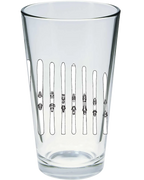 Ski Quiver Pint Glass