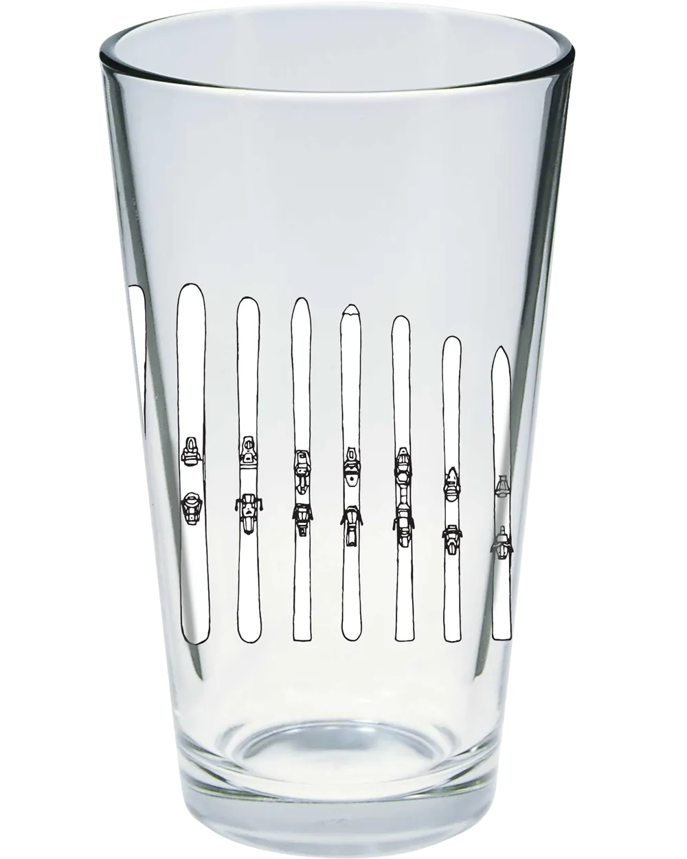 Ski Quiver Pint Glass
