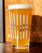 Ski Quiver Pint Glass