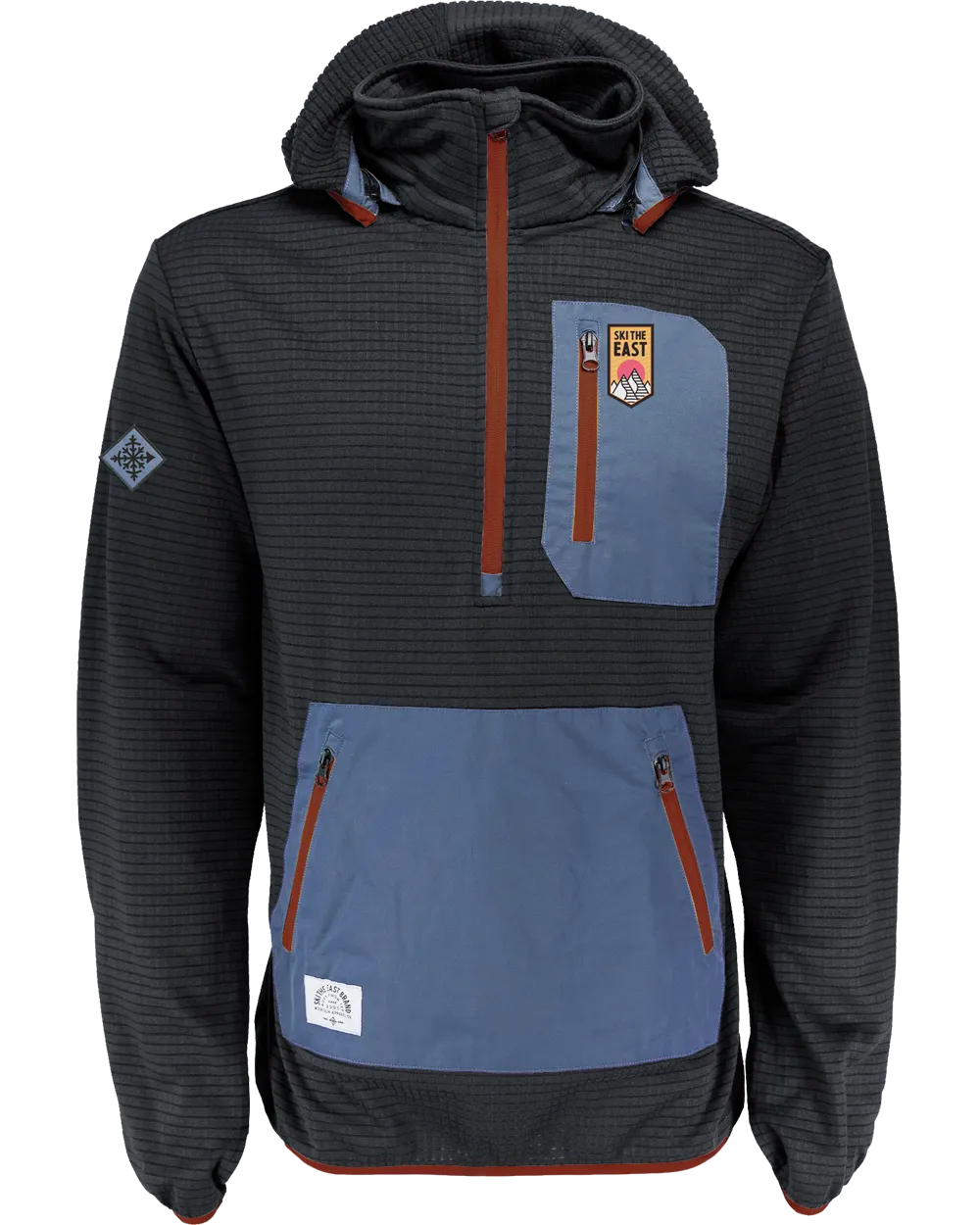 Bobcat Half Zip Tech Fleece - Vintage Black