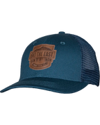 Born From Ice Trucker Hat - Indigo