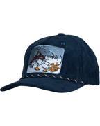 Steep n' Deep Corduroy Hat - Stone Blue