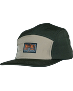 Small Mountain Quilted Hat - Dark Forest/Maple