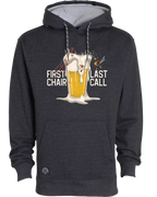 First Chair Last Call Hoodie - Vintage Black