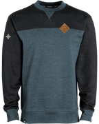 Quarry Crew Sweatshirt - Vintage Black/ Indigo
