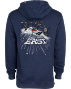 Dedicated To The Deep Hoodie - Navy