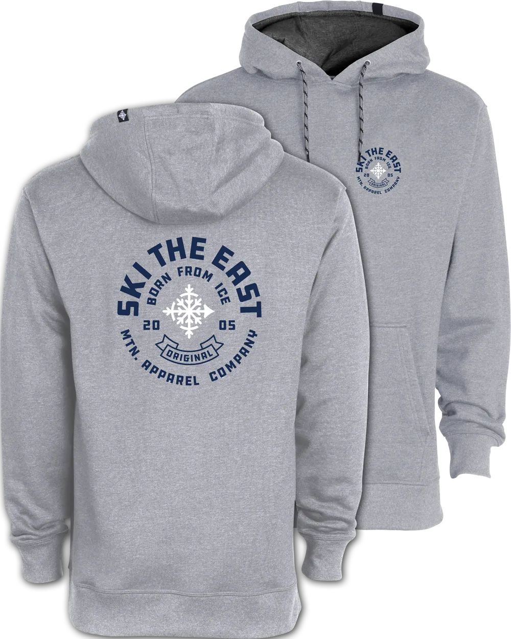 Icon Hoodie - Cloudline Gray