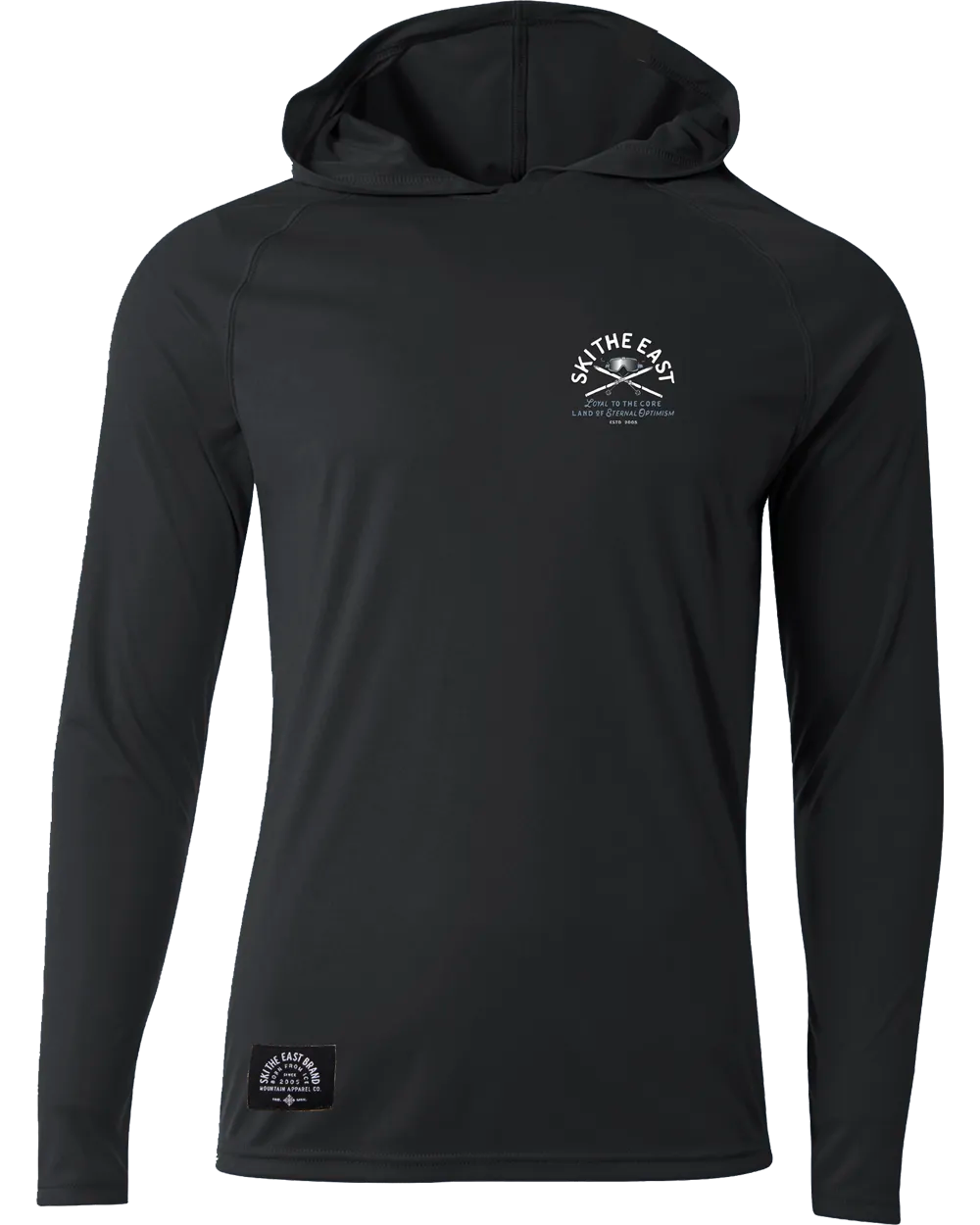 Eternal Era Thermal Hooded Long Sleeve - Vintage Black