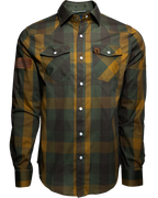 Bump Bucker Snap Shirt - Mountain Moss