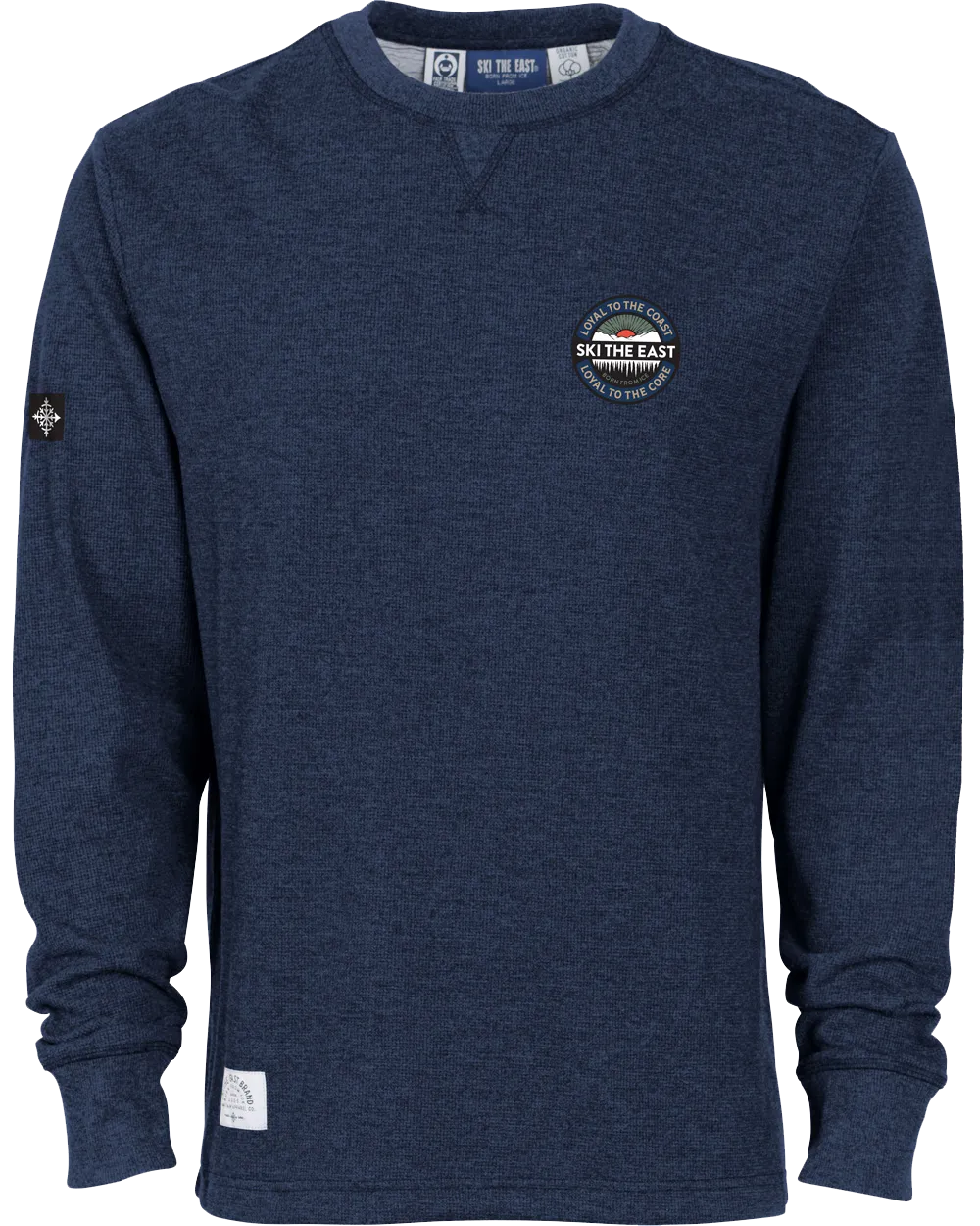 Core Waffle Crew - Navy
