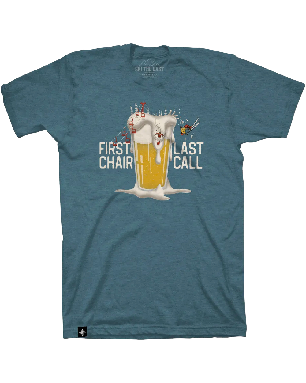 First Chair Last Call Tee - Indigo