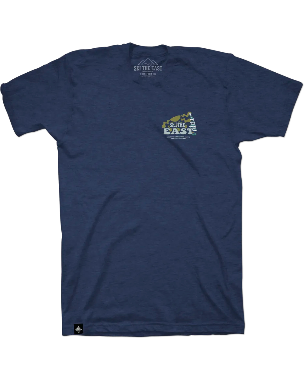 Powder Daze Tee - Navy