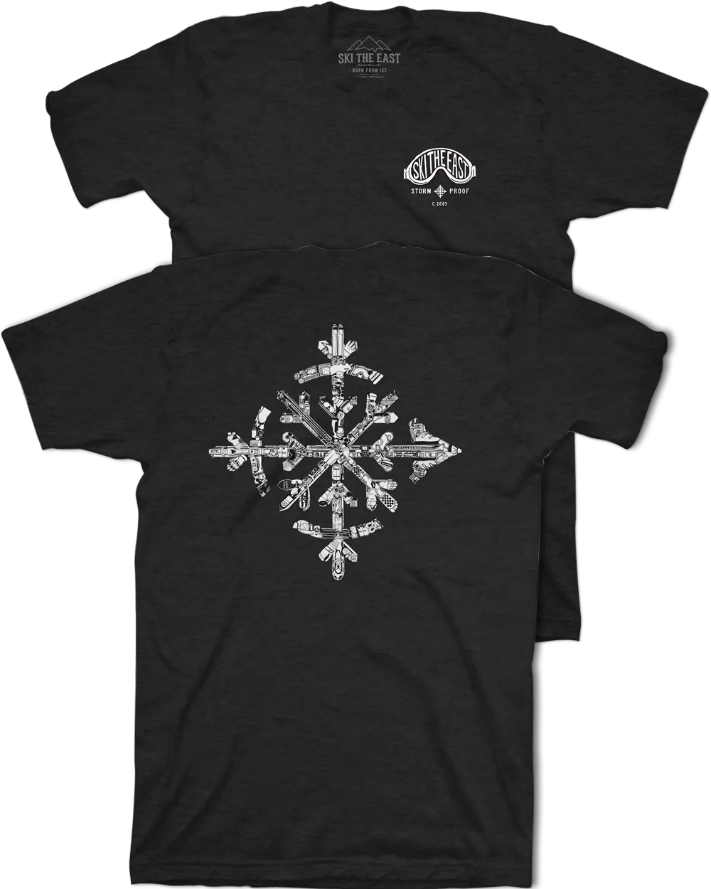 Flurry Tee - Vintage Black