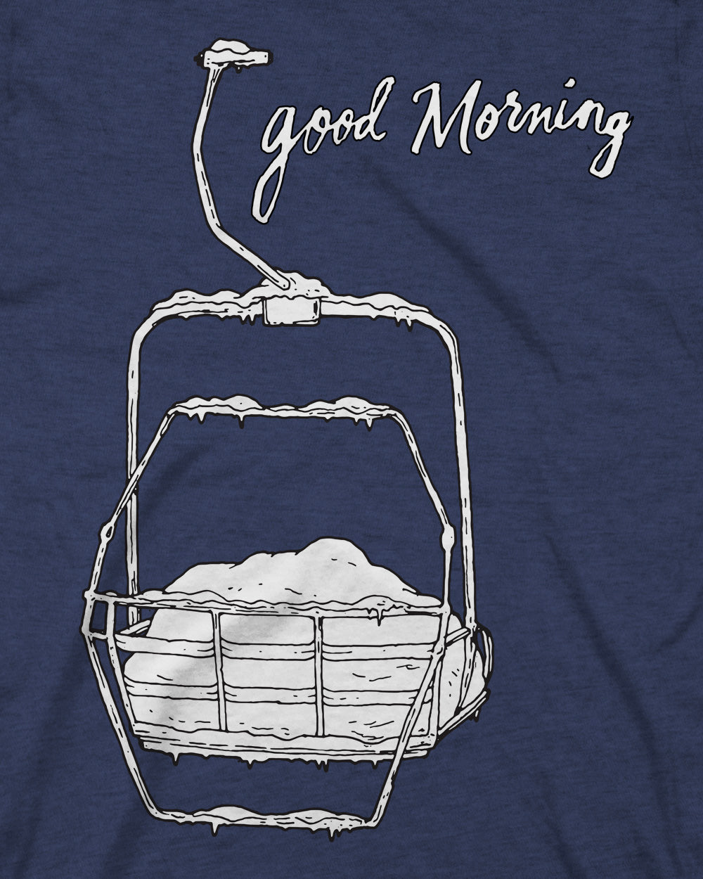 Good Morning Tee - Navy