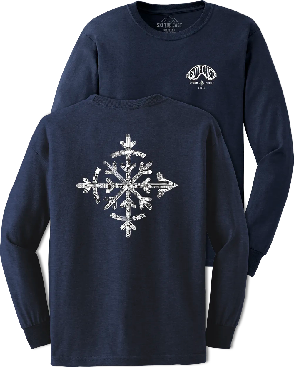 Flurry Long Sleeve - Navy