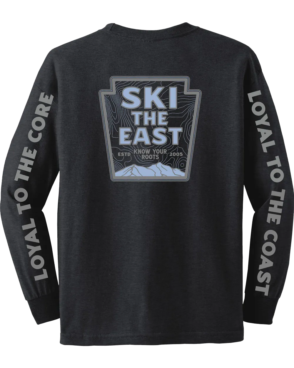 Rugged Roots Long Sleeve - Vintage Black