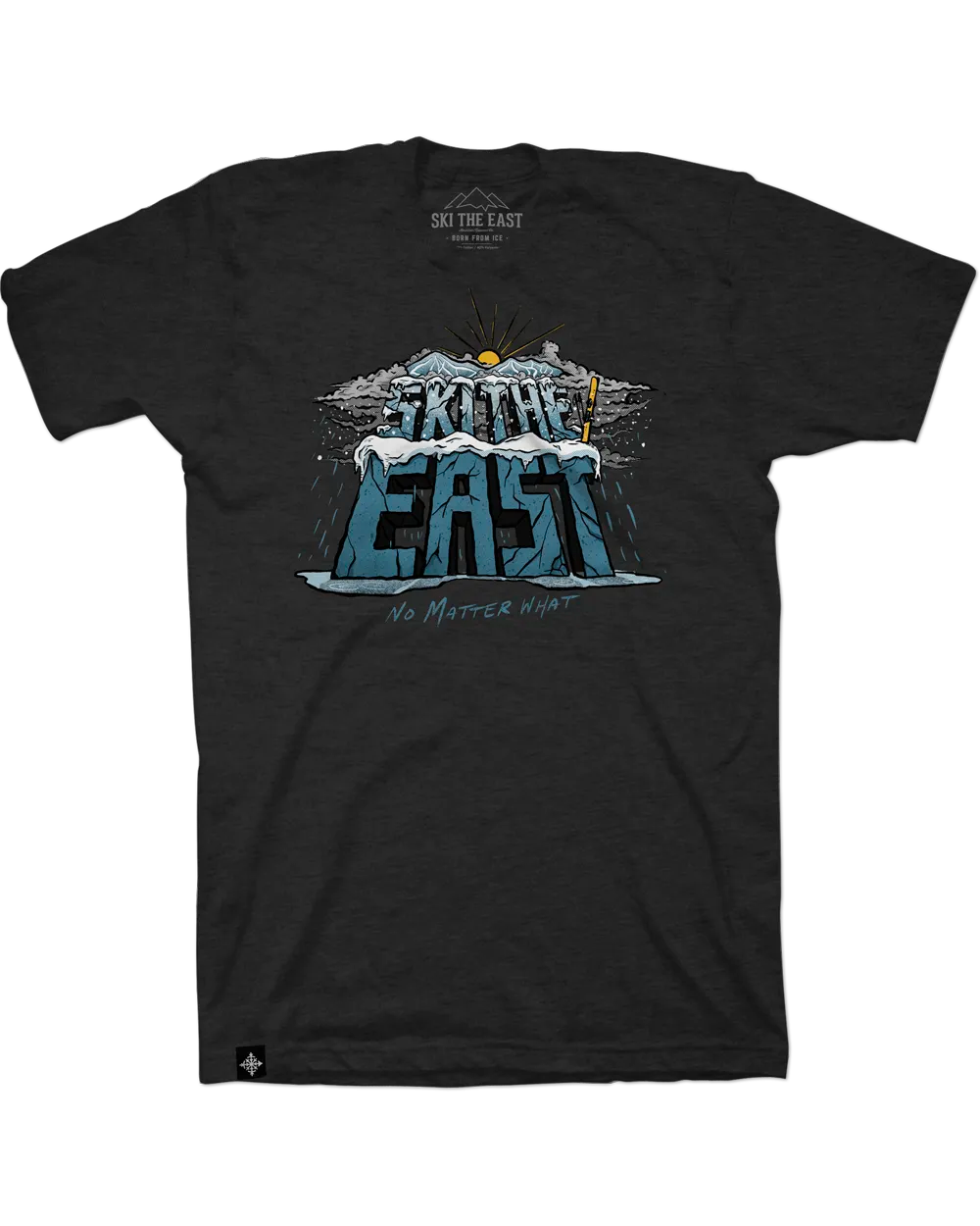 No Matter What Tee - Vintage Black