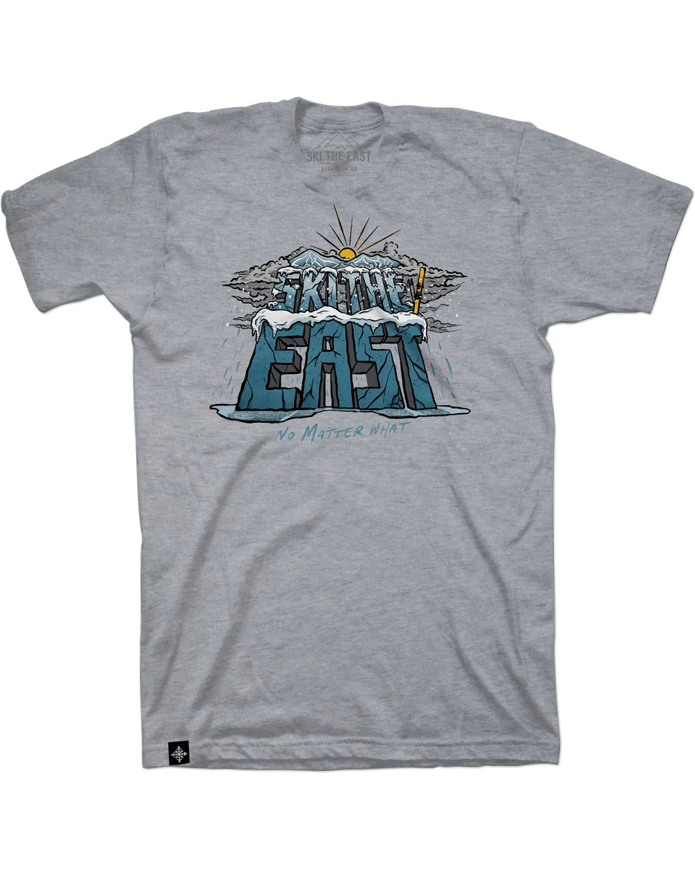 No Matter What Tee - Cloudline Gray