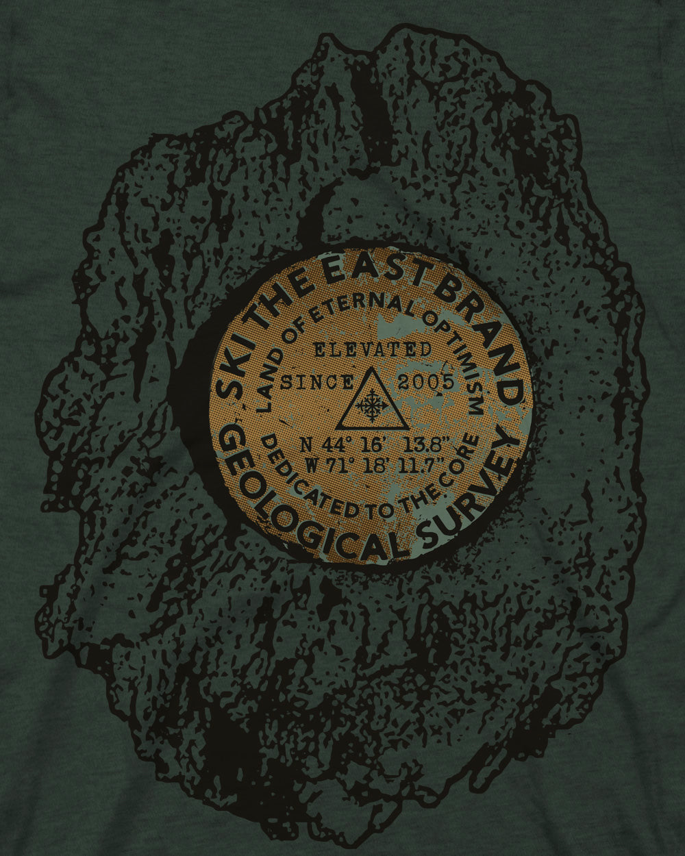 Peak Bagger Tee - Dark Forest