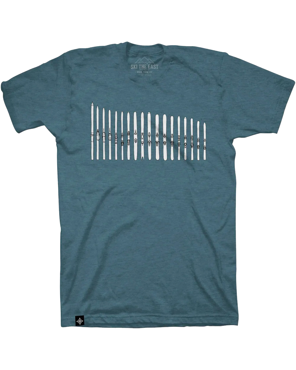 Ski Quiver Tee - Indigo