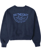 Women's Underhill Crop Crew Sweatshirt - Navy